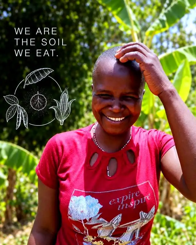 Portrait from the We are the soil we eat campaign, Siaya County