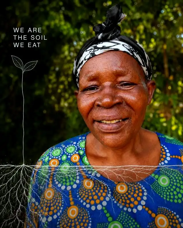 Farmer from Siaya County, portrait from the We are the soil we eat campaign