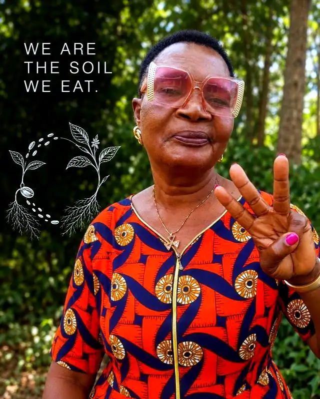 Portrait from the We are the soil we eat campaign, Siaya County